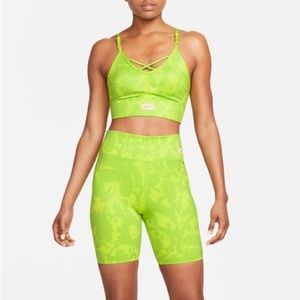 NWT Nike Pro Volt Biker Shorts and Sports Bra Set